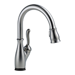 Leland+Pull+Down+Touch+Single+Handle+Kitchen+Faucet+with+Touch2O®+Technology